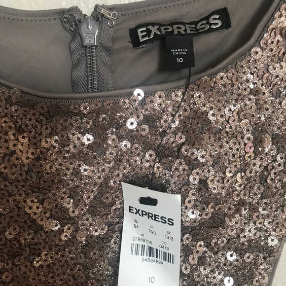 Express Cut-Out Mini Dress S10 - Picture 5 of 5